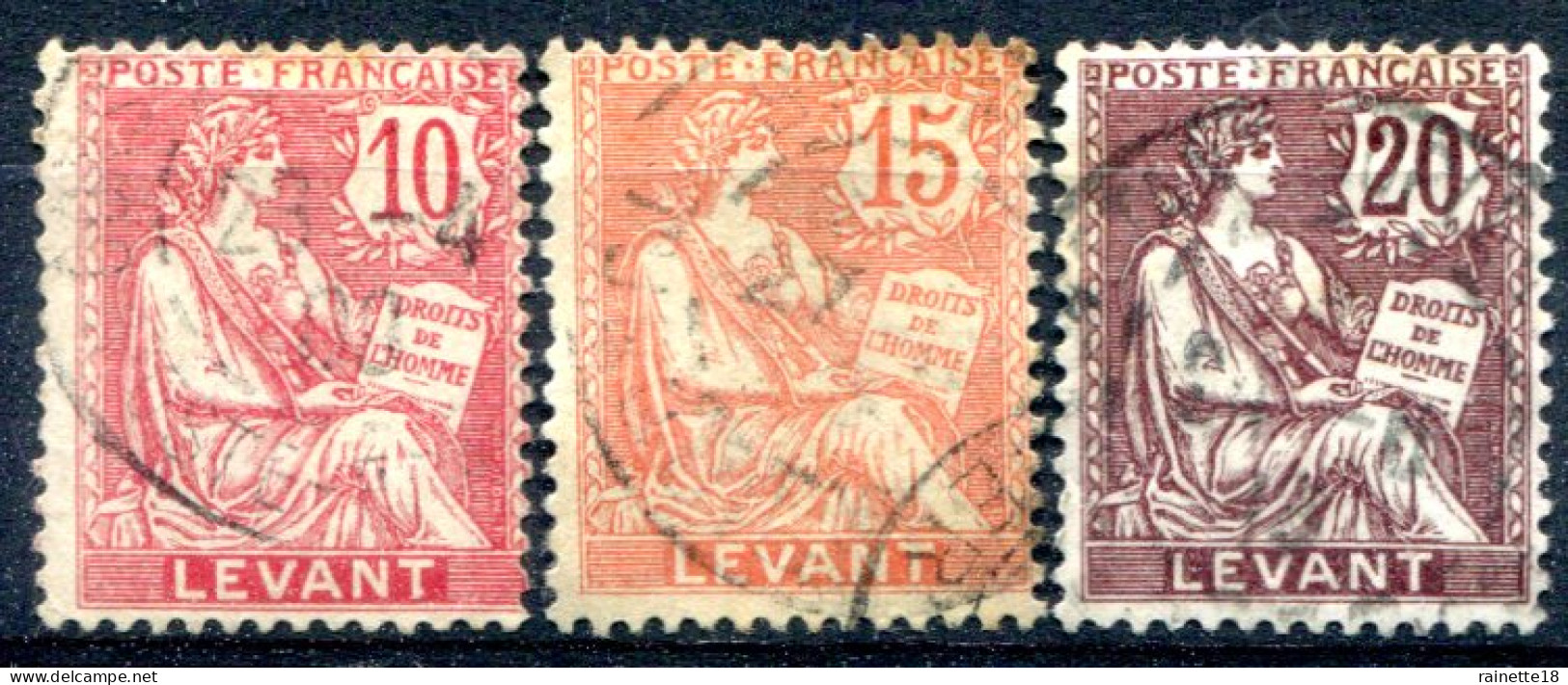 Levant                14/16  Oblitérés - Used Stamps