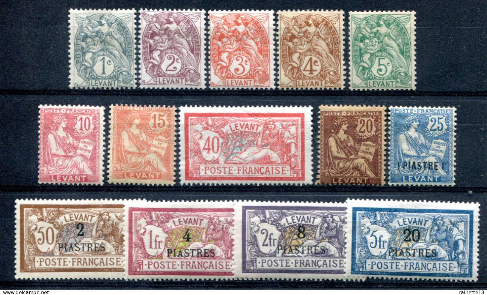 Levant               9/23 * - Unused Stamps