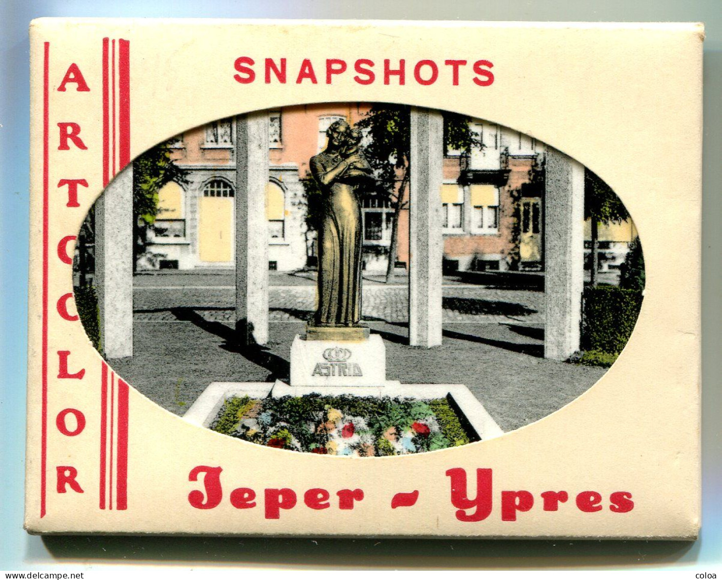8 Petites Photographies Couleurs IEPER YPRES - Europe