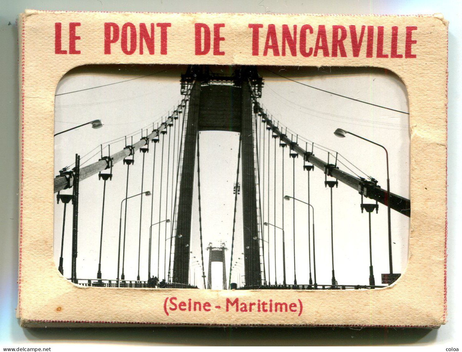 10 Petites Photographies Le Pont De Tancarville - Europa