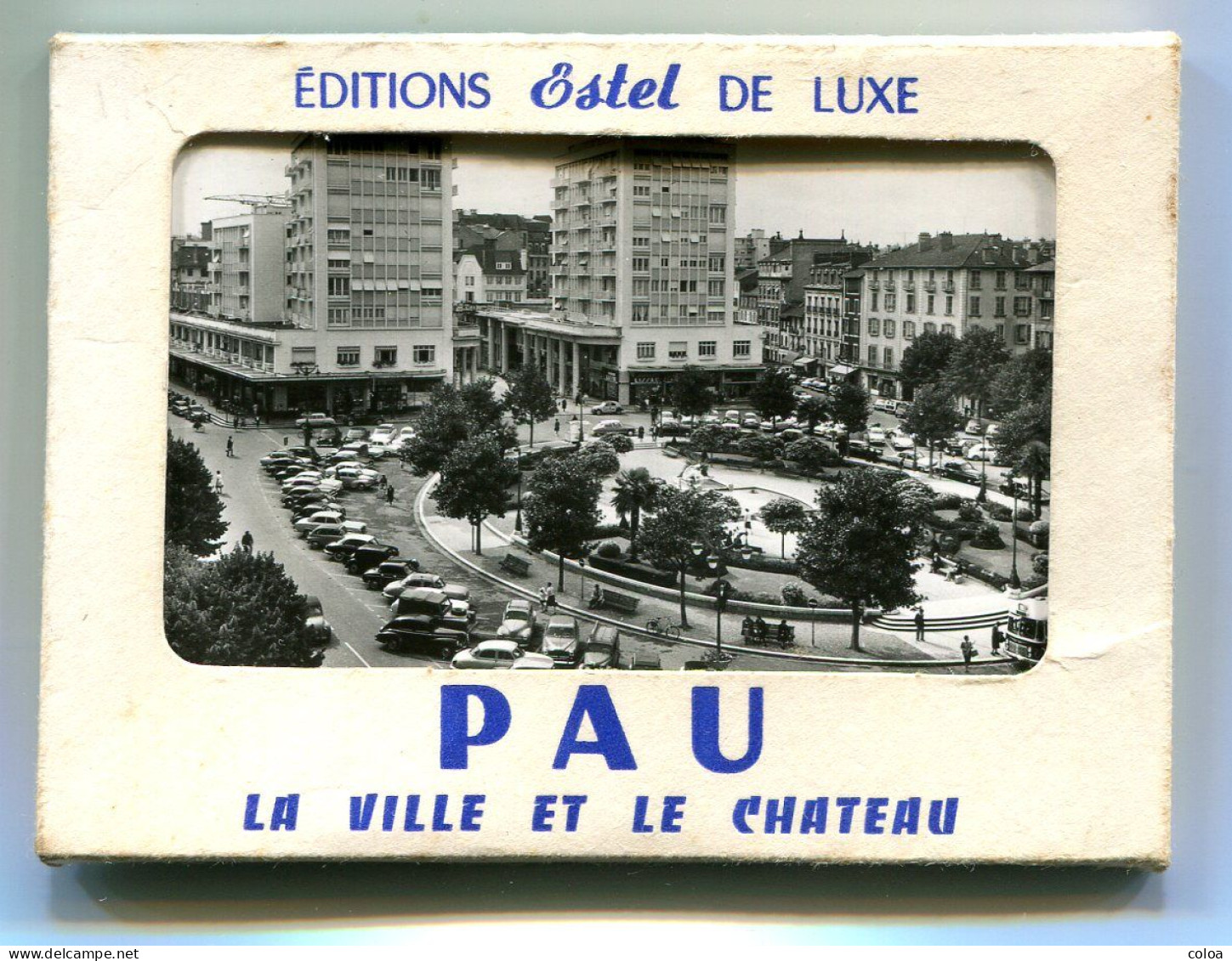 10 Petites Photographies PAU La Ville Et Le Château - Europa