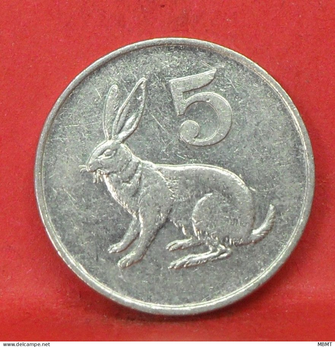 5 Cents 1996 - TTB - Pièce De Monnaie Zimbabwe - Article N°6243 - Simbabwe