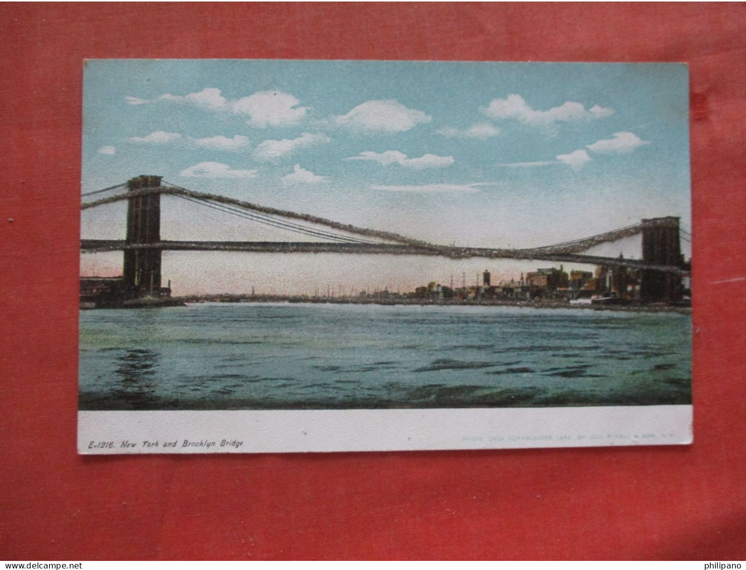 Glitter Added.   Brooklyn  Bridge.  New York > New York City     Ref 6137 - Brooklyn