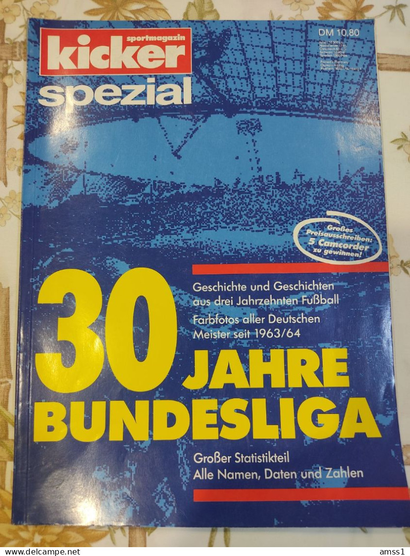 Magazine Spécial Sur Les 30 Ans De La Bundesliga - 1950-Aujourd'hui