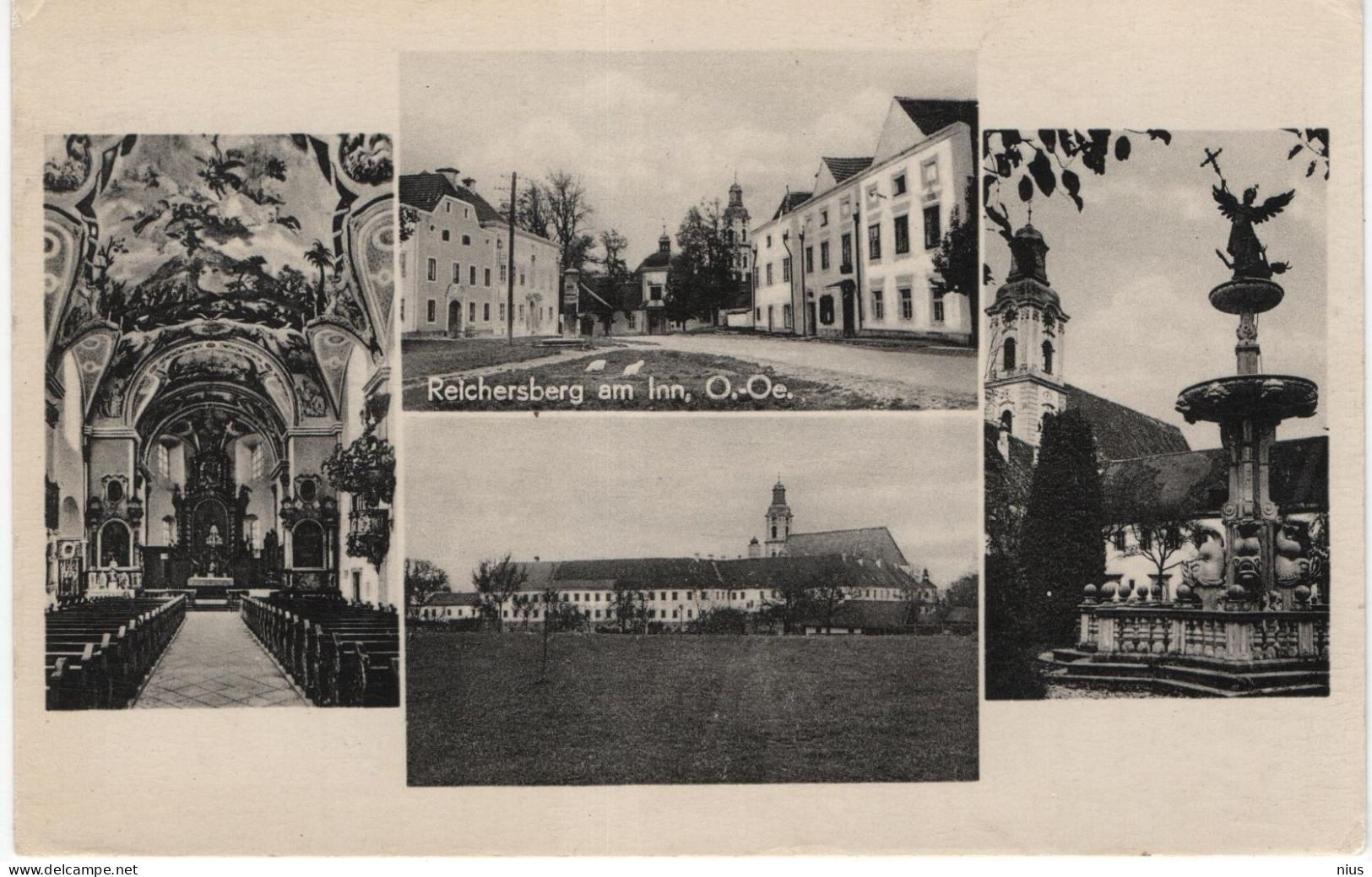 Austria Österreich 1953 Reichersberg Am Inn - Bad Schallerbach