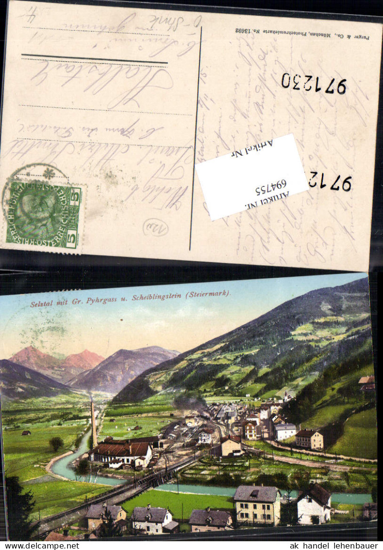 694755 Selztal Selzthal Steiermark Pub Purger & Co. 13692 - Selzthal