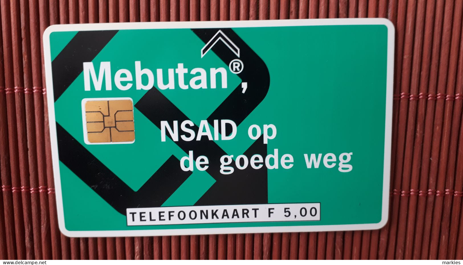 Mebutan Private Card Netherlands (Mint,Neuve) Rare - Privé