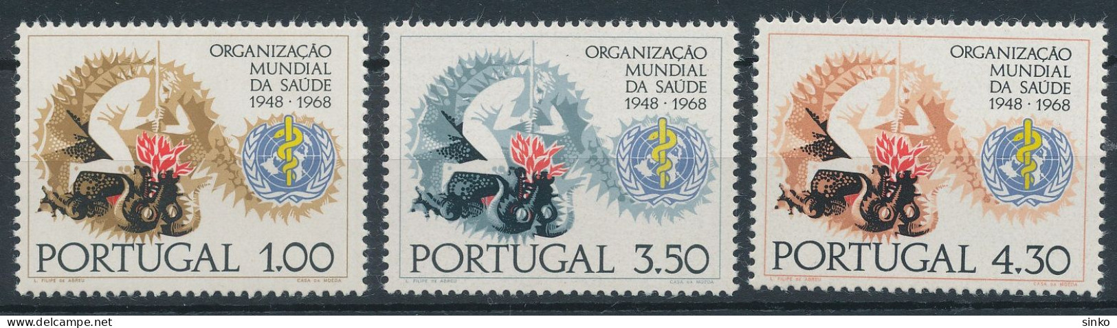 1968. Portugal - WHO - OMS