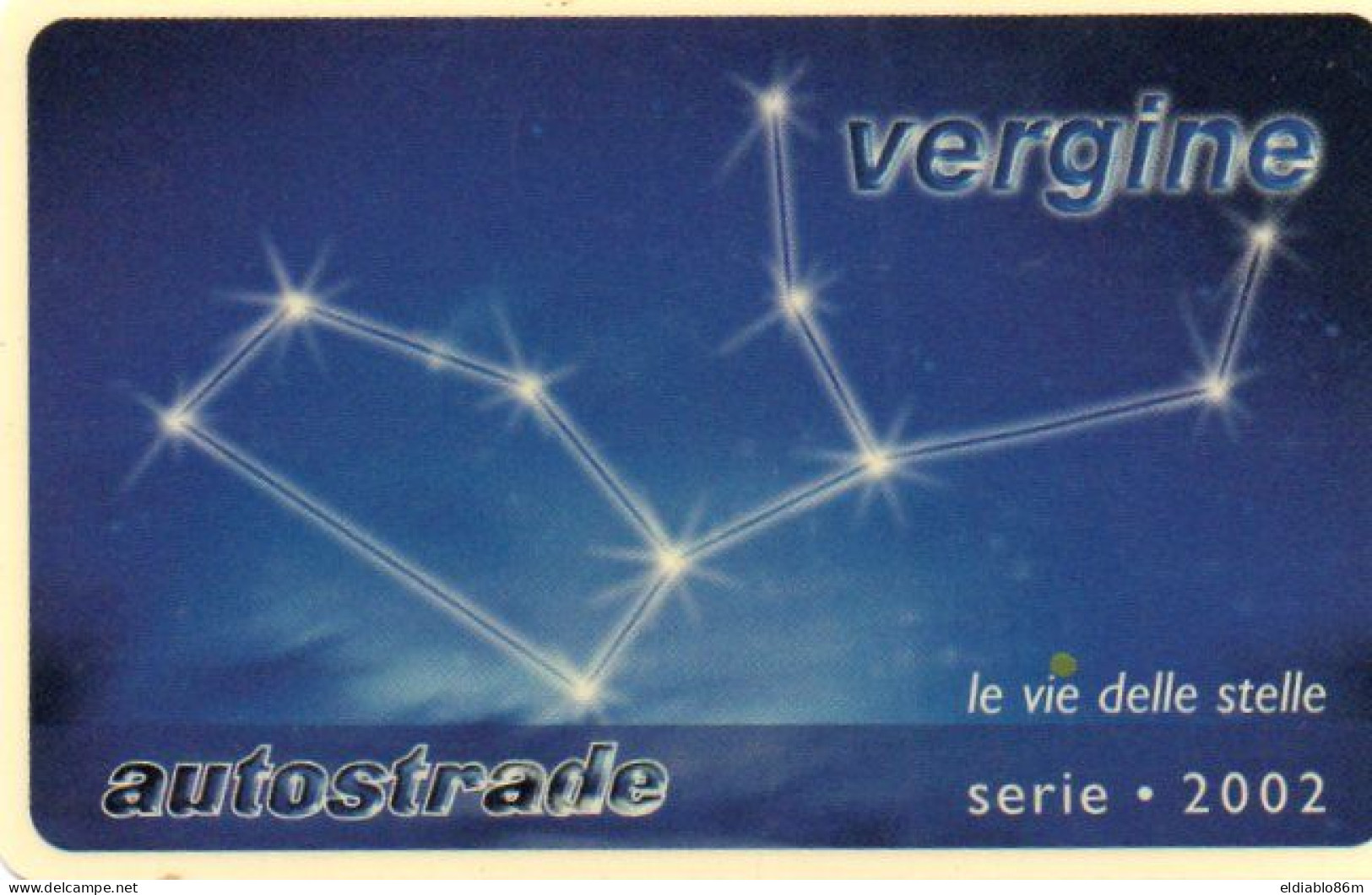 ITALY - VIACARD (HIGHWAY CARD) - CONSTELLATON - VIRGO - Andere & Zonder Classificatie