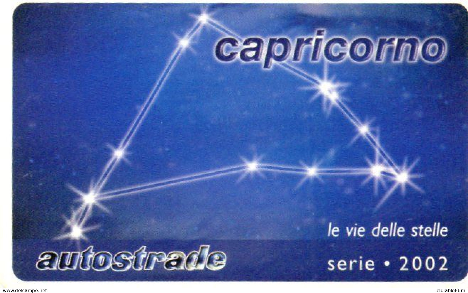 ITALY - VIACARD (HIGHWAY CARD) - CONSTELLATON - CAPRICORNUS - Other & Unclassified