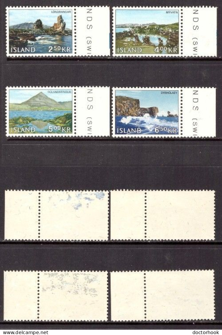 ICELAND   Scott # 380-3* MINT HINGED (CONDITION AS PER SCAN) (Stamp Scan # 960-7) - Unused Stamps