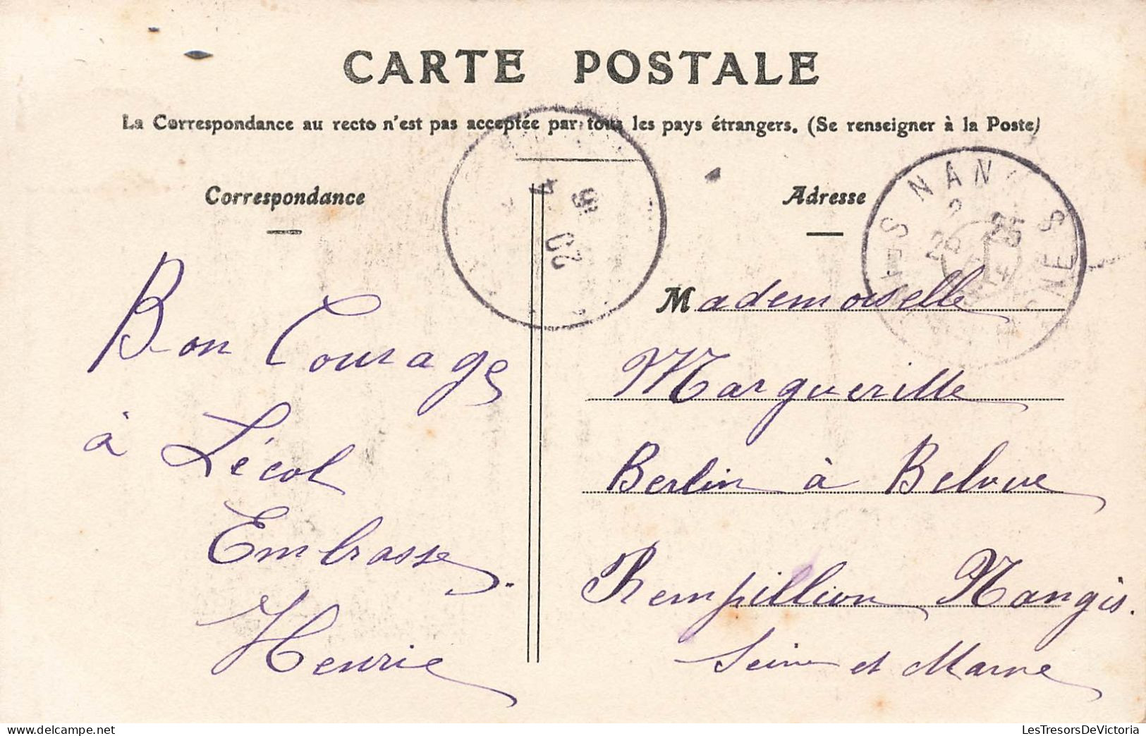 Belgique - Fontenailles - Chasse à Courre - La Curée - Edit. Decaudin  - Carte Postale Ancienne - Bastogne