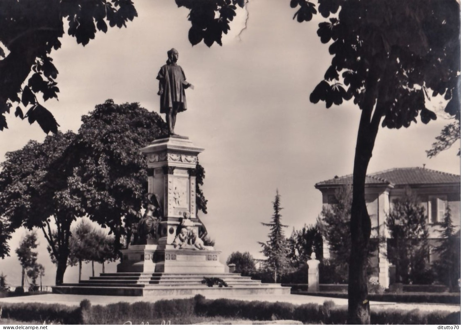 Urbino - Monumento A Raffaello - Formato Grande Viaggiata – FE390 - Urbino