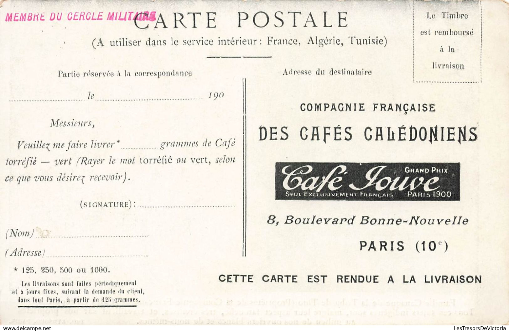 Nouvelle Calédonie - Famille Canaque De La Tribu De Thio - Imp Eymroud - Sein Nu - Publicité - Carte Postale Ancienne - Nueva Caledonia