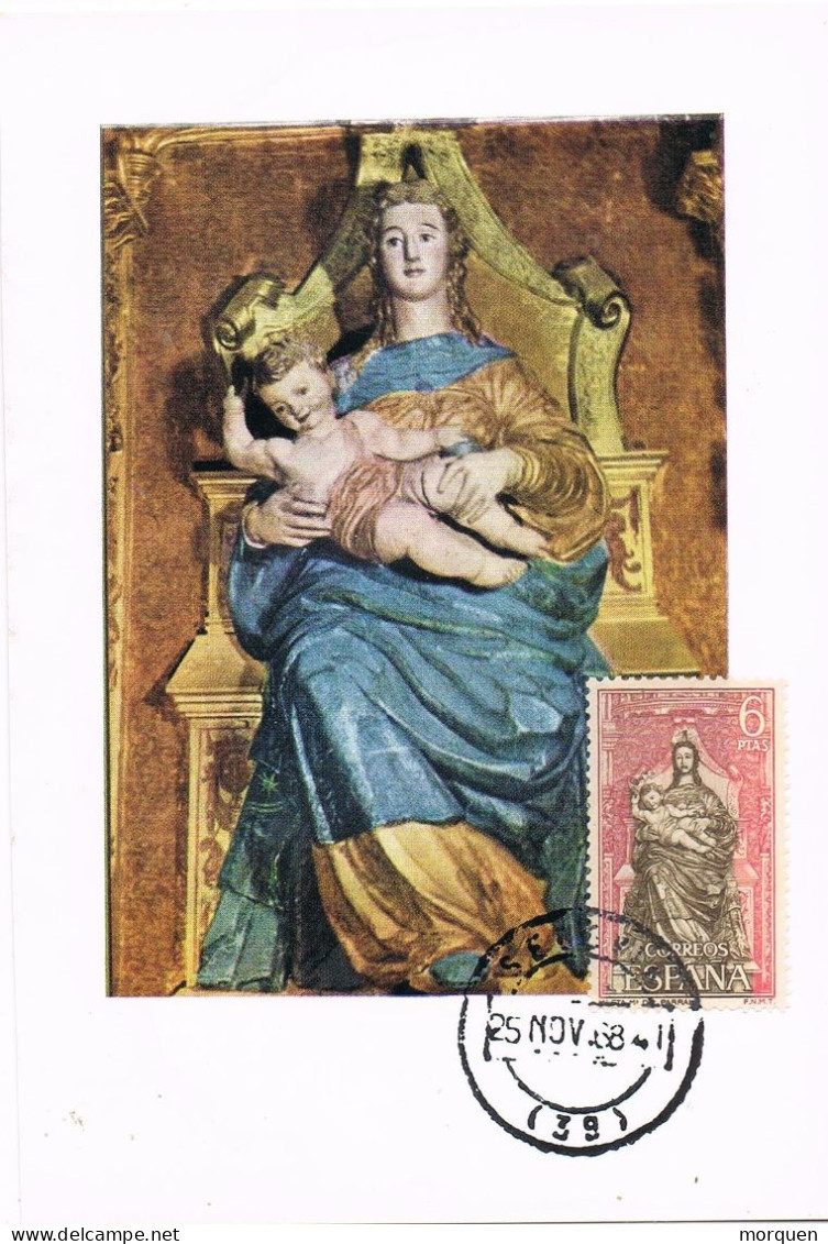 50963. Tarjeta Maxima SEGOVIA 1968. Virgen Nuestra Señora Del PARRAL - Tarjetas Máxima