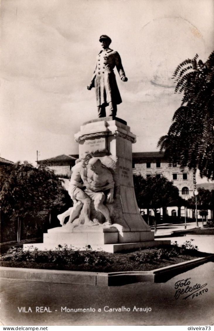 VILA REAL - Monumento A Carvalho Araujo - PORTUGAL - Vila Real