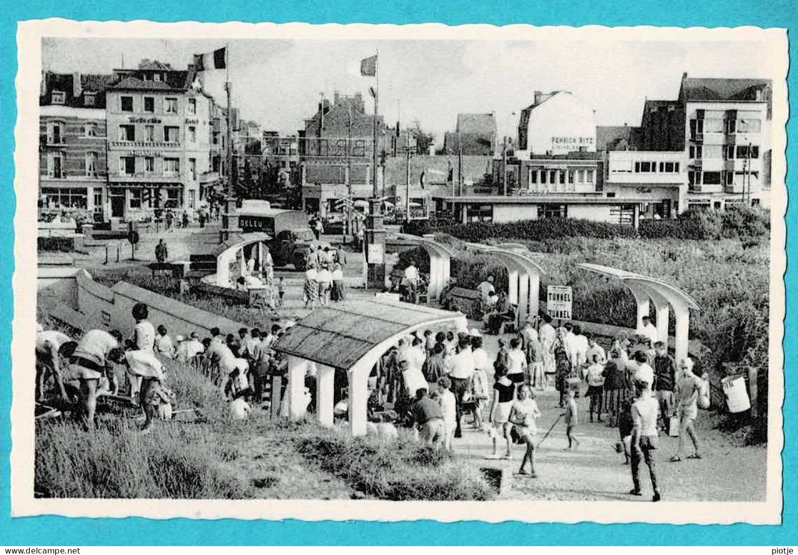 * Bredene - Breedene Sur Mer (littoral - Kust) * (Nels, Grand Bazar, Nr 1056) Vue Générale, Camion, Animée, Dunes - Bredene