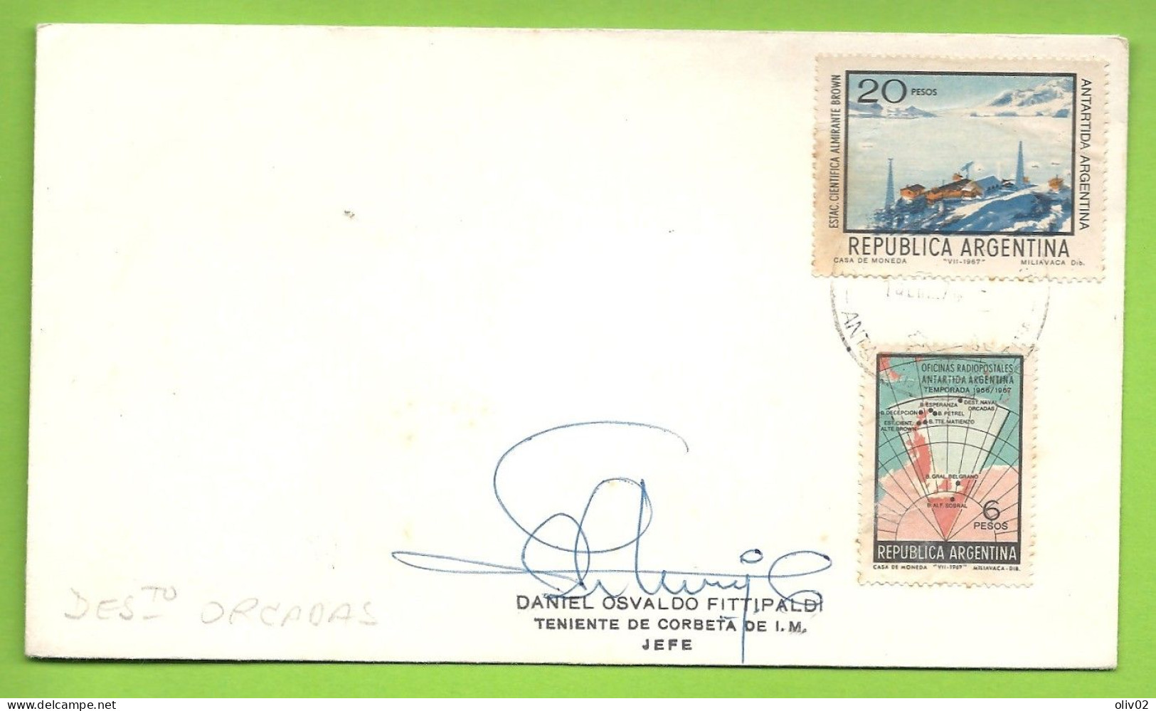 ARGENTINA - 1974 - Lettres & Documents