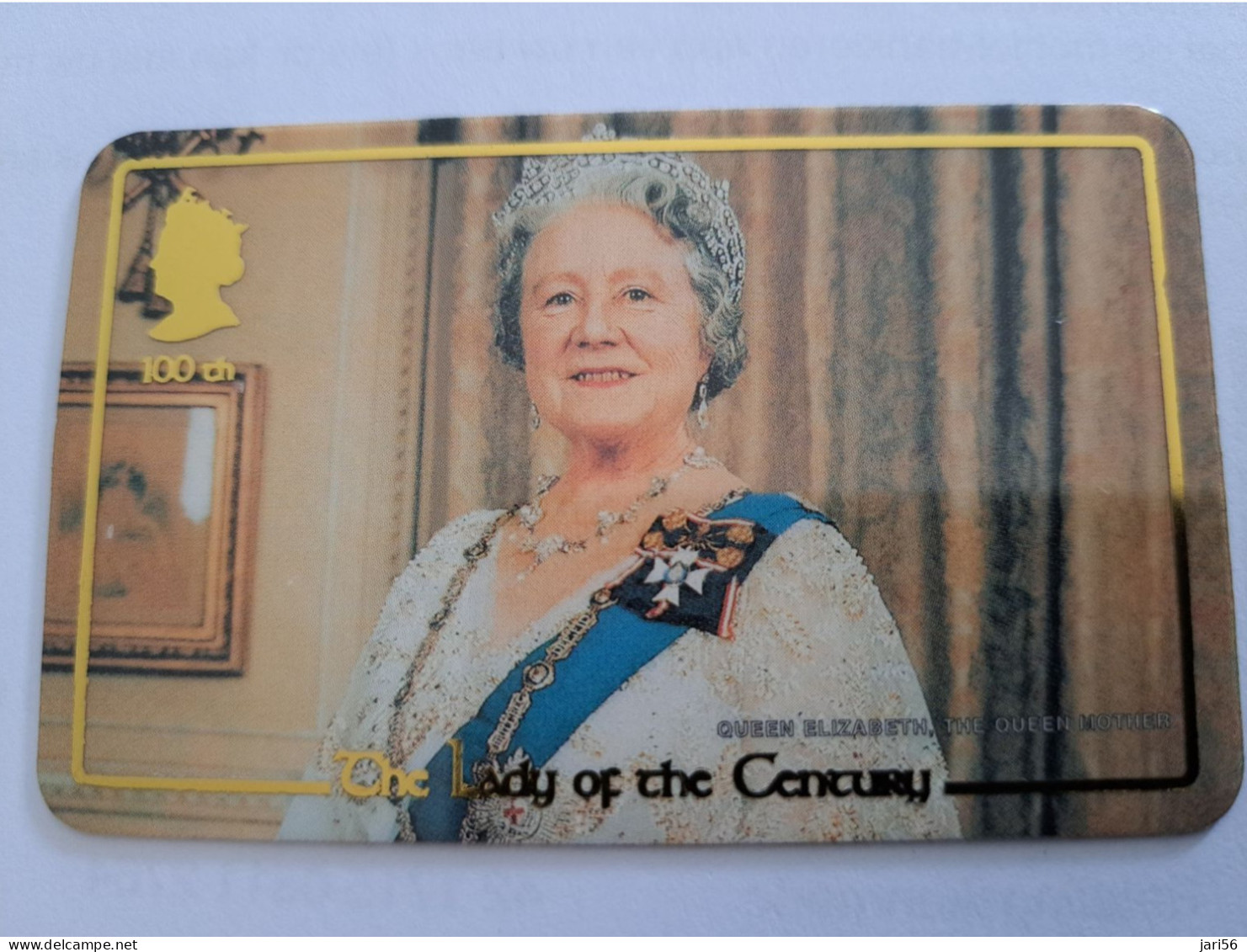 GREAT BRITAIN /25 UNITS / QUEEN ELIZABETH/ THE LADY OF THE CENTURY/ 100TH / (date 09/00)  PREPAID CARD / MINT  **14302** - [10] Colecciones