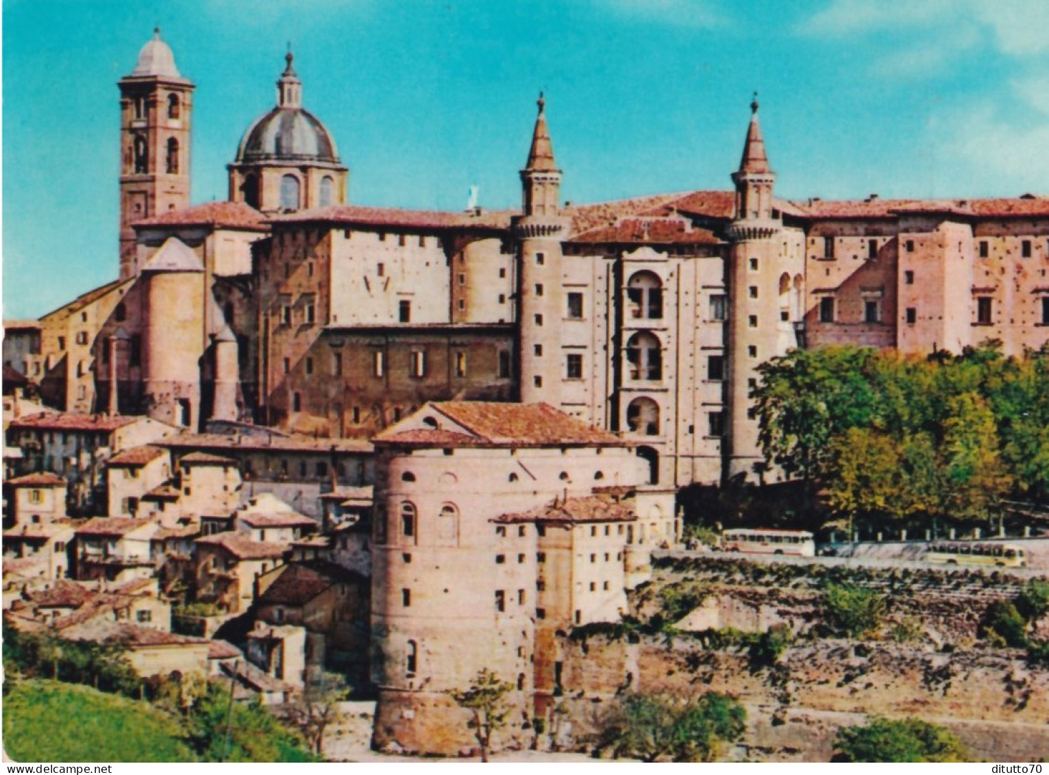 Urbino - Panorama - 17 - Formato Grande Viaggiata – FE390 - Urbino