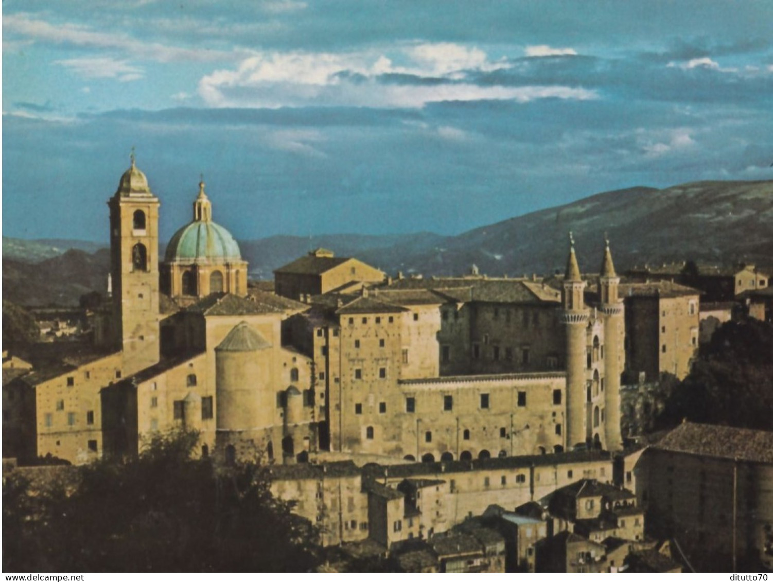 Urbino - Scorcio Panoramico - Formato Grande Viaggiata – FE390 - Urbino