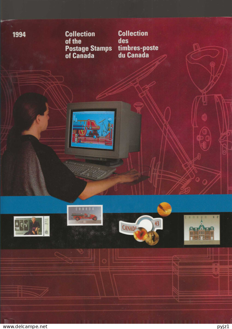 1994 MNH Canada Year Book Issued By The Canadian Post Postfris** - Années Complètes