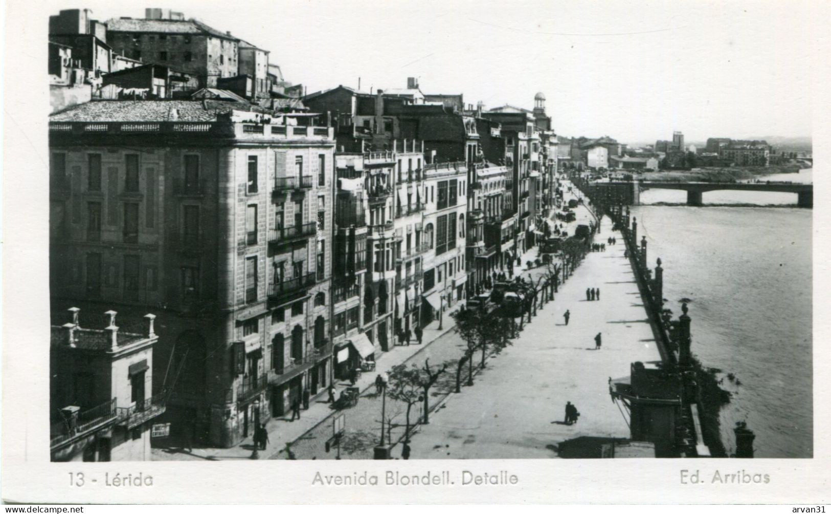 L E R I D A  -  AVENIDA BLONDELL  -DETALLE - - Lérida