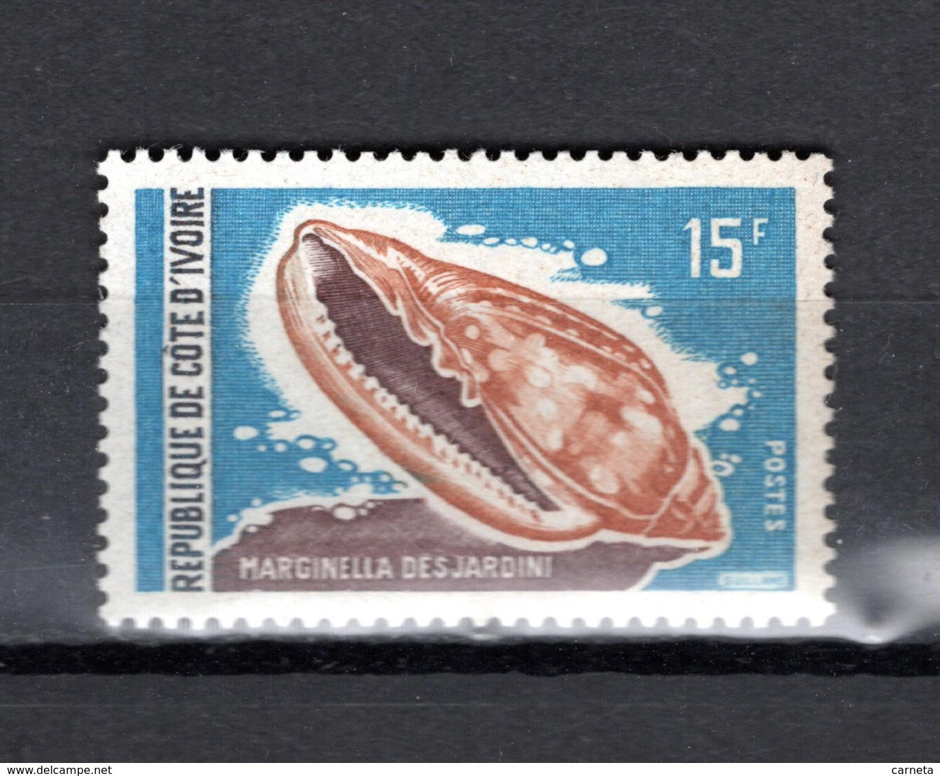 COTE D'IVOIRE N° 313  NEUF SANS CHARNIERE COTE  1.20€  COQUILLAGE  ANIMAUX - Côte D'Ivoire (1960-...)