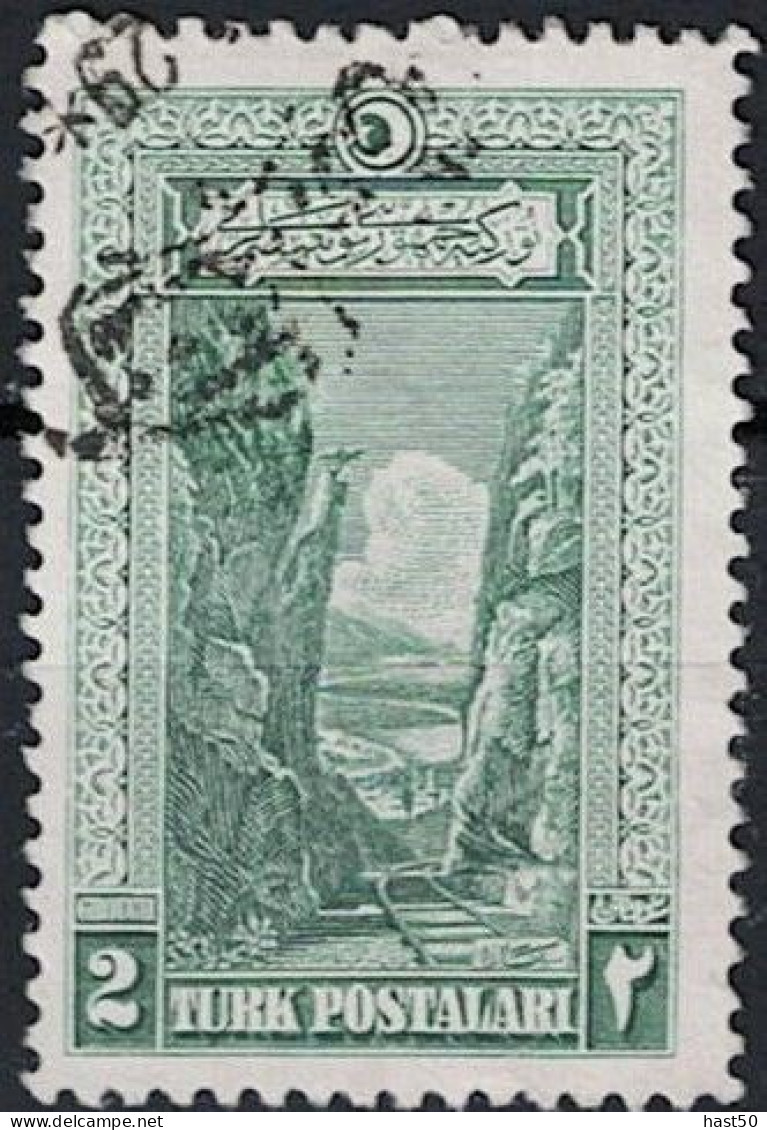 Türkei Turkey Turquie - Sakarya-Schlucht  (MiNr: 846) 1926 - Gest Used Obl - Oblitérés