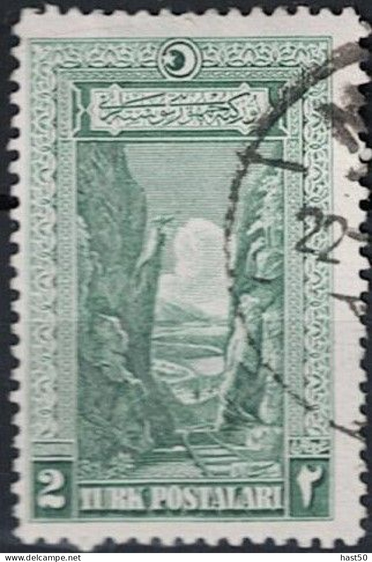 Türkei Turkey Turquie - Sakarya-Schlucht  (MiNr: 846) 1926 - Gest Used Obl - Gebruikt