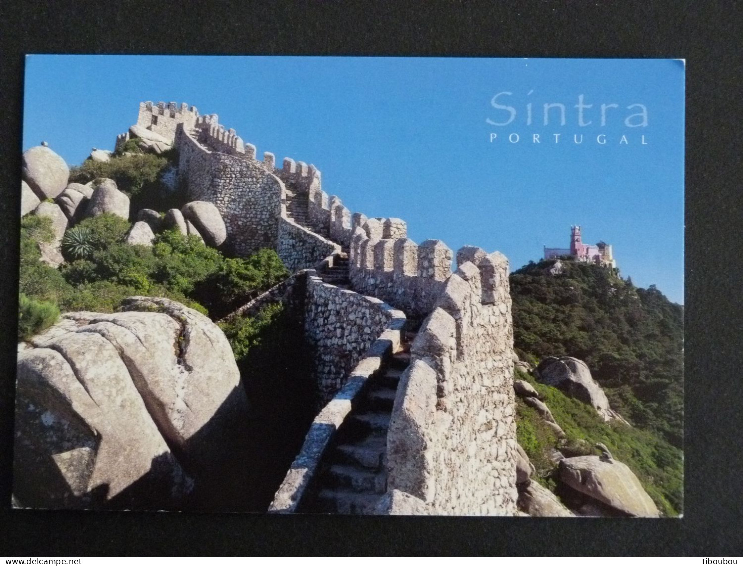 PORTUGAL AVEC YT 4082 SKI SPORT EXTREME - SINTRA CHATEAU CASTELO DOS MOUROS - Storia Postale