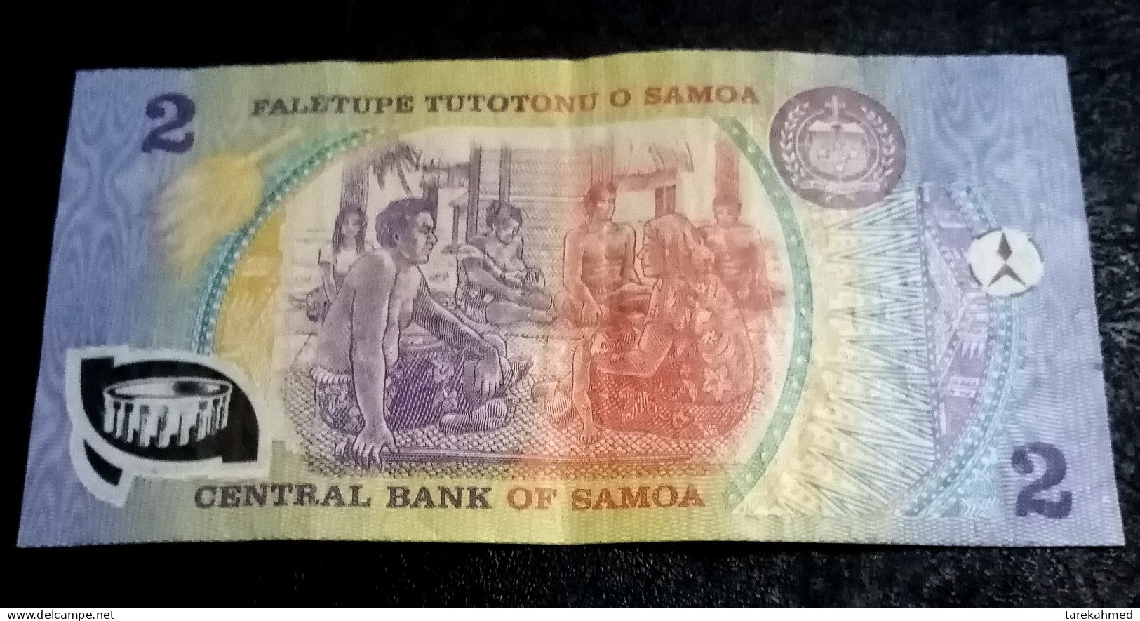 Western Samoa, 2 Tala, 1990, Polymer Banknote - Samoa