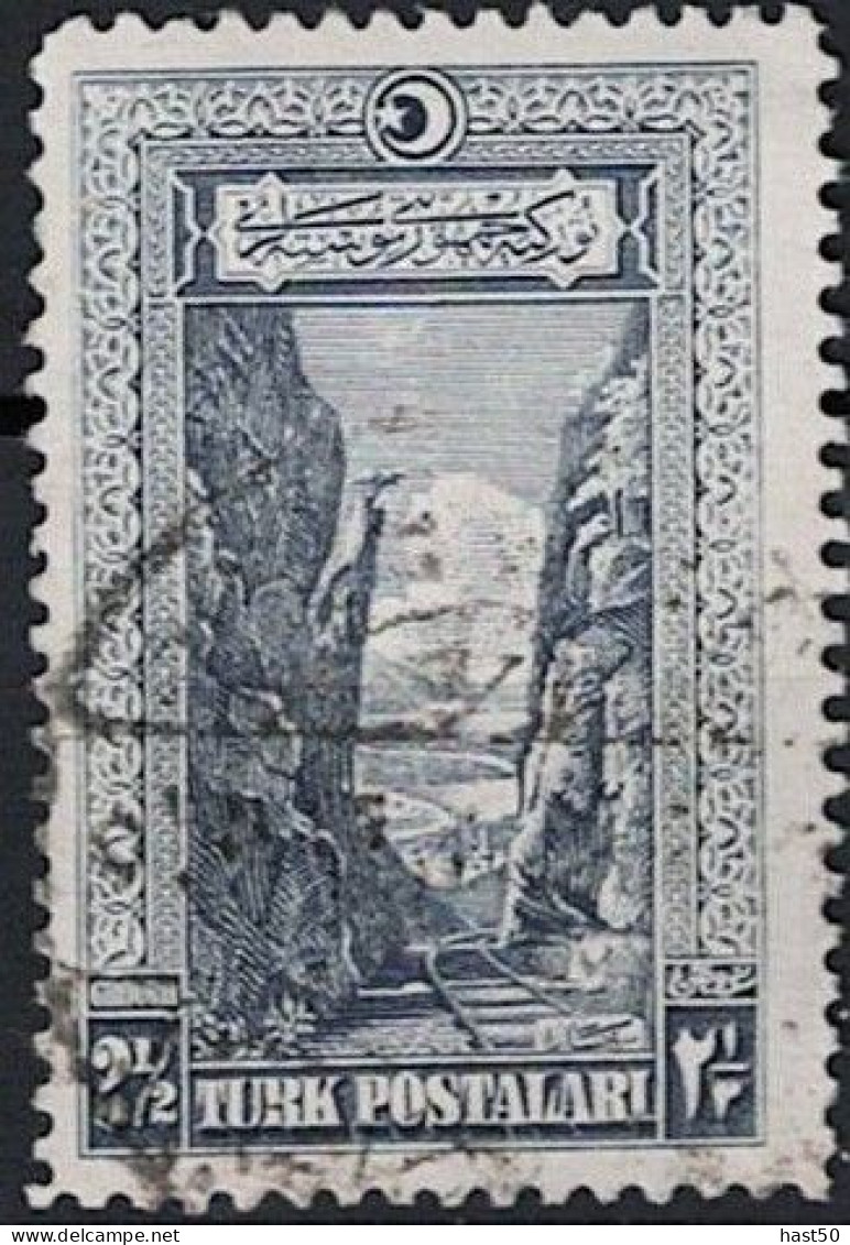 Türkei Turkey Turquie - Sakarya-Schlucht  (MiNr: 847) 1926 - Gest Used Obl - Gebruikt