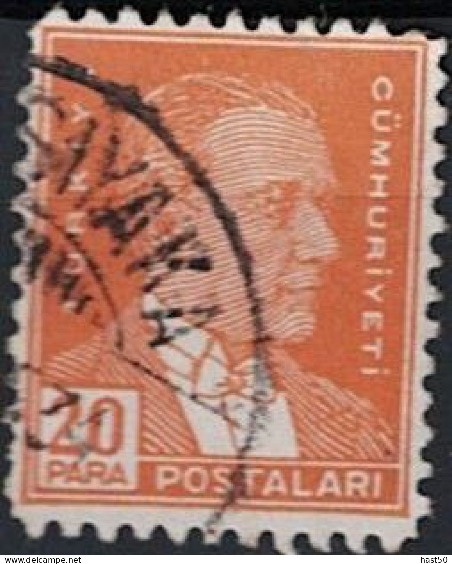 Türkei Turkey Turquie - Atatürk (MiNr: 946) 1931 - Gest Used Obl - Used Stamps