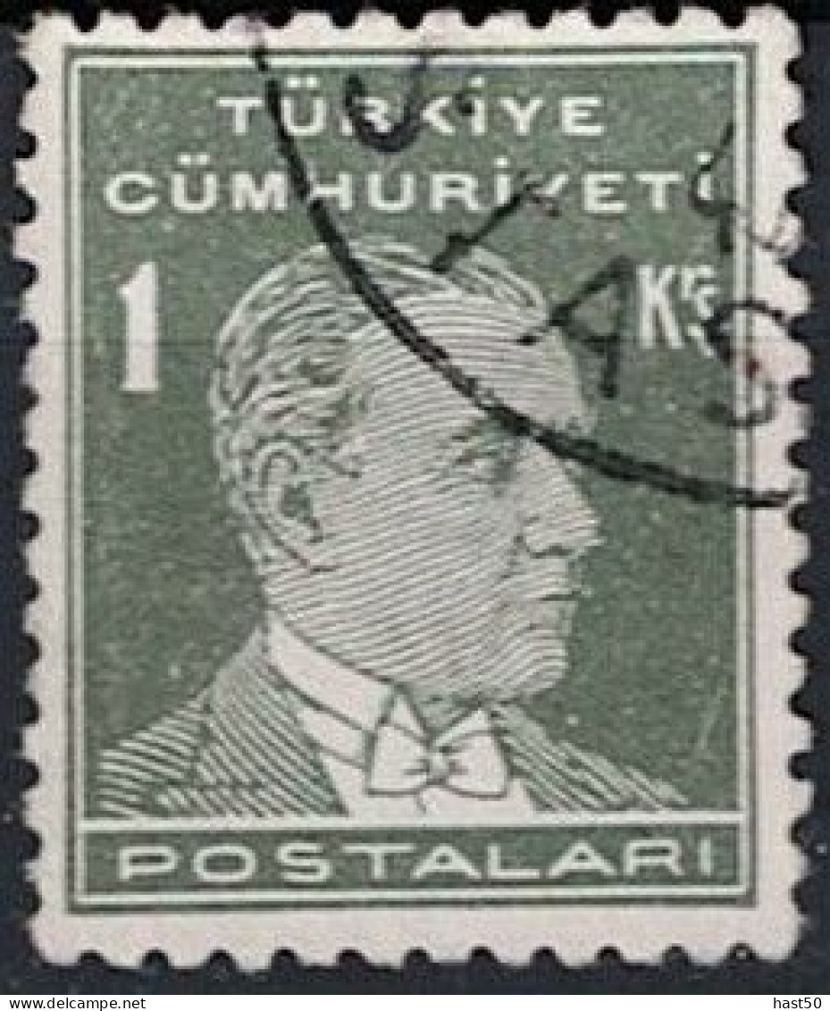 Türkei Turkey Turquie - Atatürk (MiNr: 947 1931 - Gest Used Obl - Gebruikt