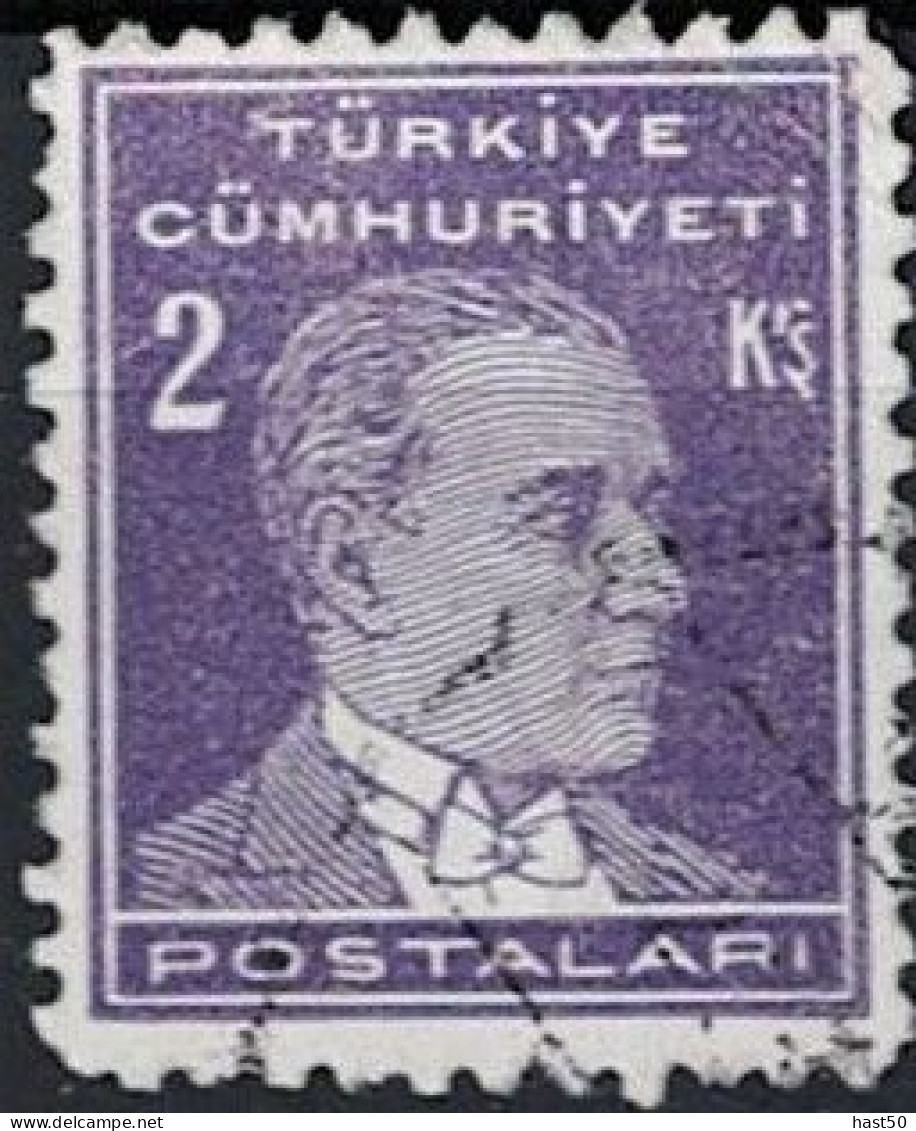 Türkei Turkey Turquie - Atatürk (MiNr: 948) 1931 - Gest Used Obl - Oblitérés