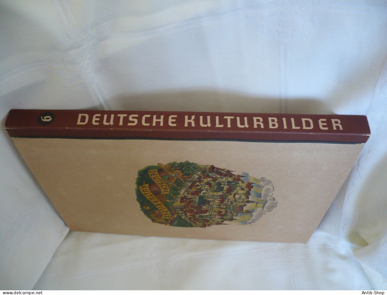 Sammelalbum "Deutsche Kulturbider" Von 1934 In Schutzkarton - Komplett (1120) - Verzamelingen