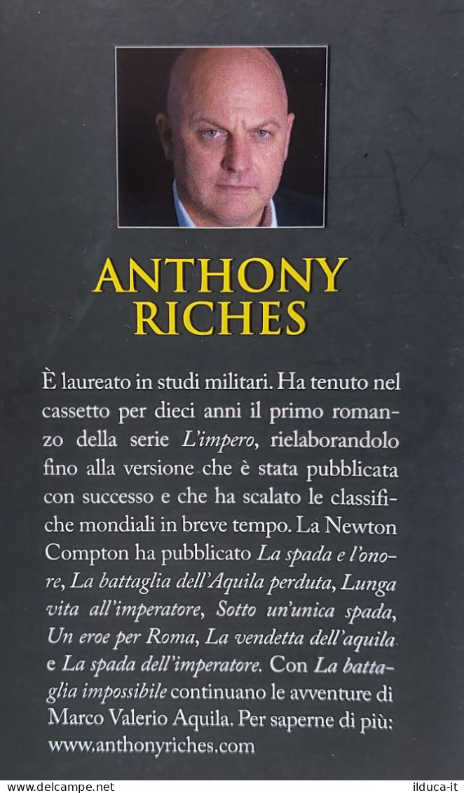 I115905 V A. Riches - L'impero - La Spada E L'onore - Newton Compton 2019 - Histoire