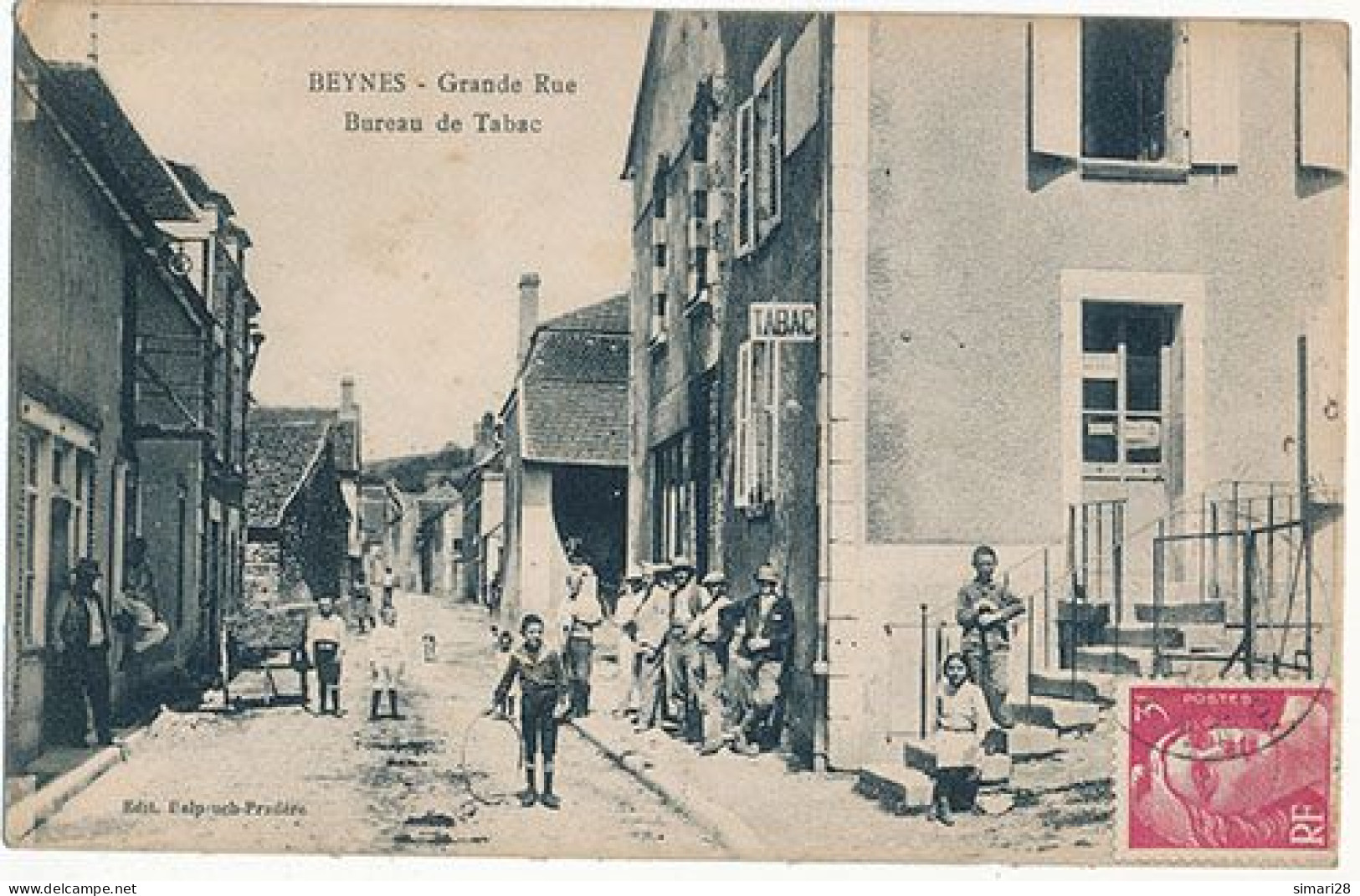 BEYNES - GRANDE RUE BUREAU DE TABAC - Beynes