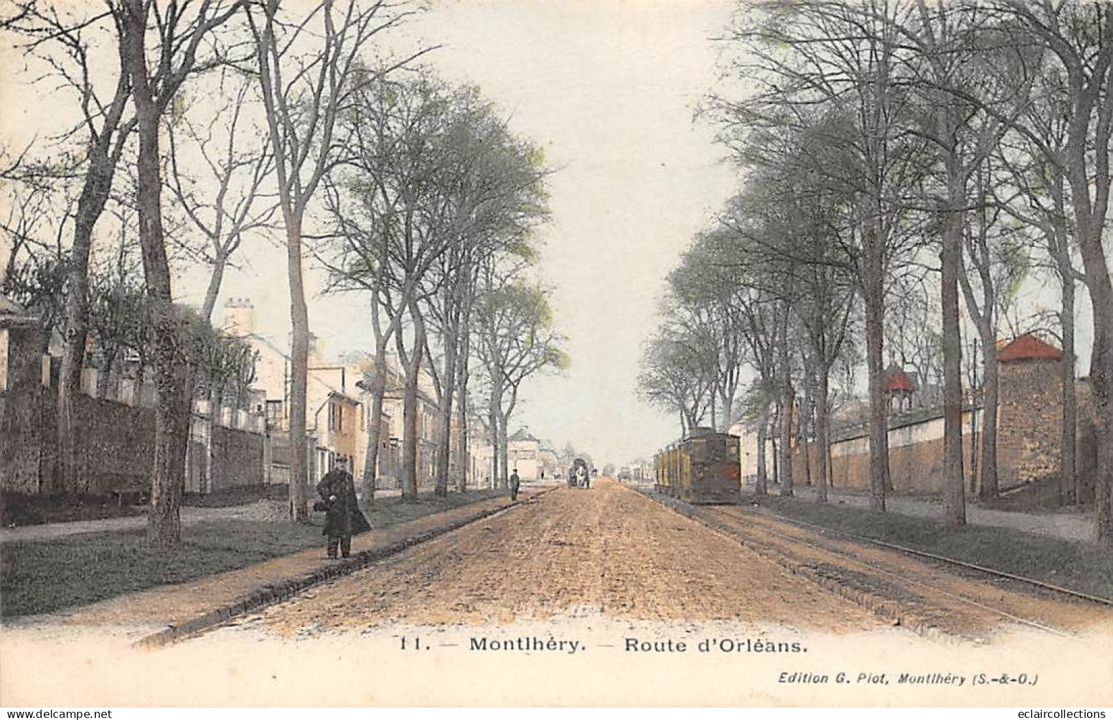 Monthléry            91         Le Tramway   Route D'Orléans   N° 11    (voir Scan) - Montlhery
