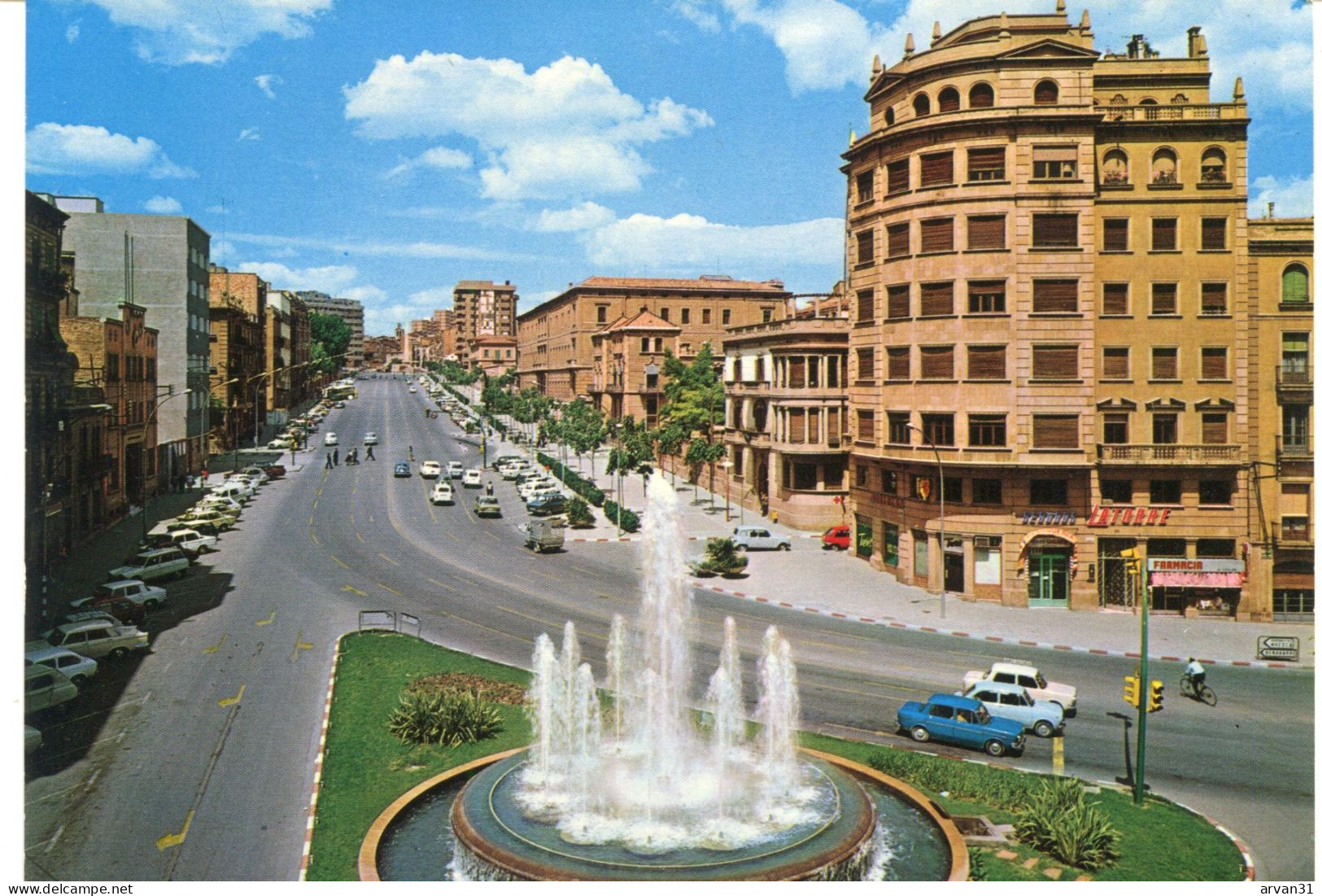 L E R I D A   -- PLAZA De CATALUNA Y PASEO De ARAGON - - Lérida