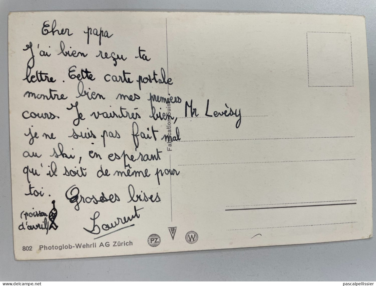 CPSM - SKI SCHULE - Leçon Comprise - Progress - Wintersport