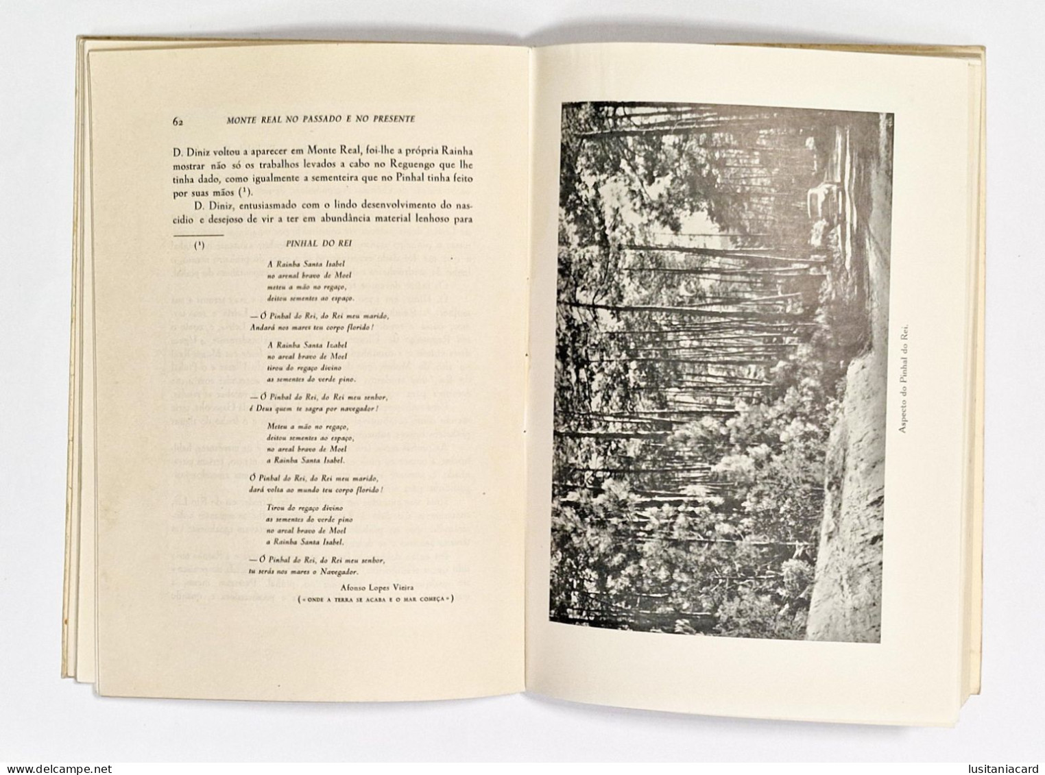 MONTE REAL - MONOGRAFIAS - Monte Real No Passado E No Presente.( Autor:Olympio Duarte Alves- 1955) - Livres Anciens