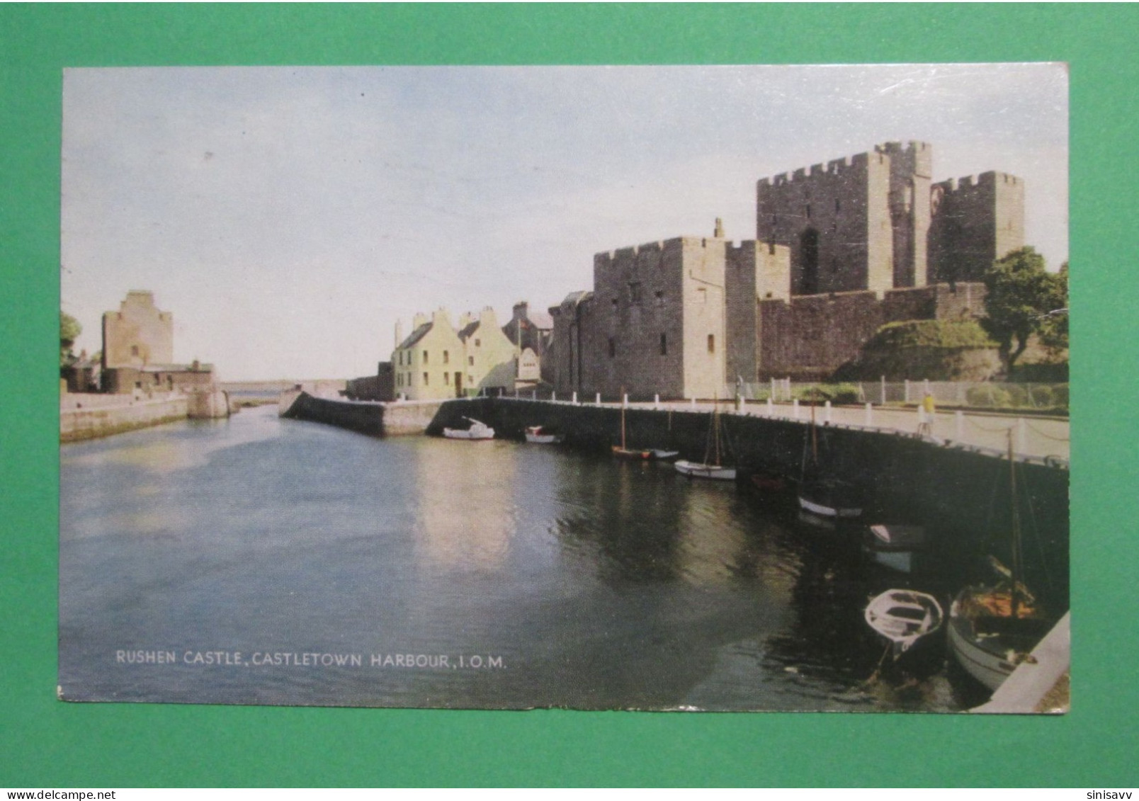 CASTLETOWN - Castle Rushen And Harbour - Isle Of Man