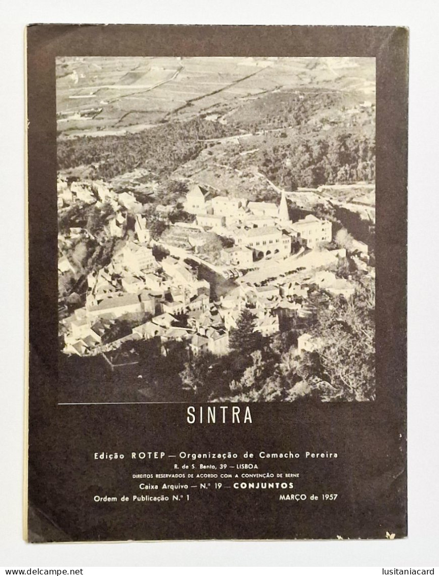 LISBOA - ROTEIRO TURÍSTICO - Mapa Turistico Dos Arredores Ao Norte De Lisboa (Ed. Rotep Nº 19 - 1957) - Livres Anciens