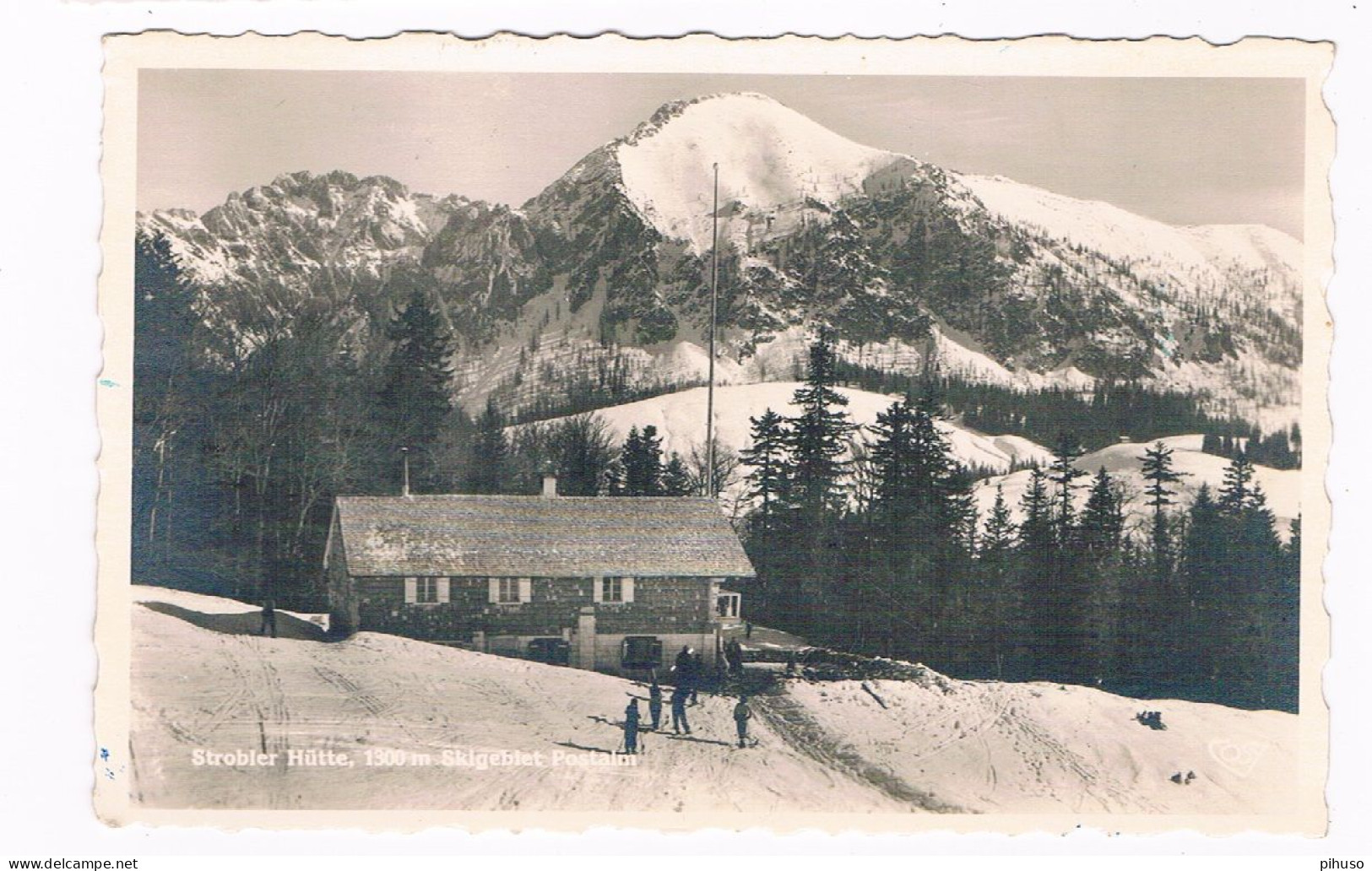 A-5977  POSTALM : Strobler Hütte - Abtenau