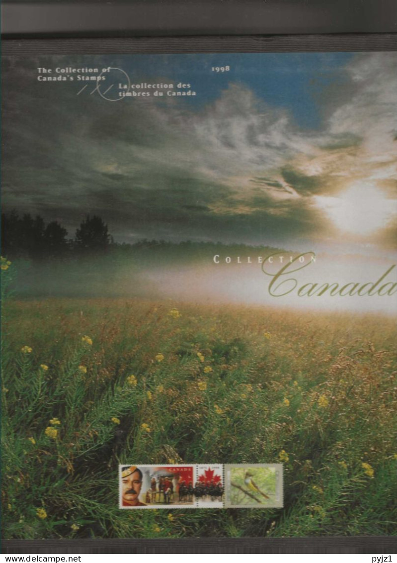 1998 MNH Canada Year Book Issued By The Canadian Post Postfris** - Años Completos