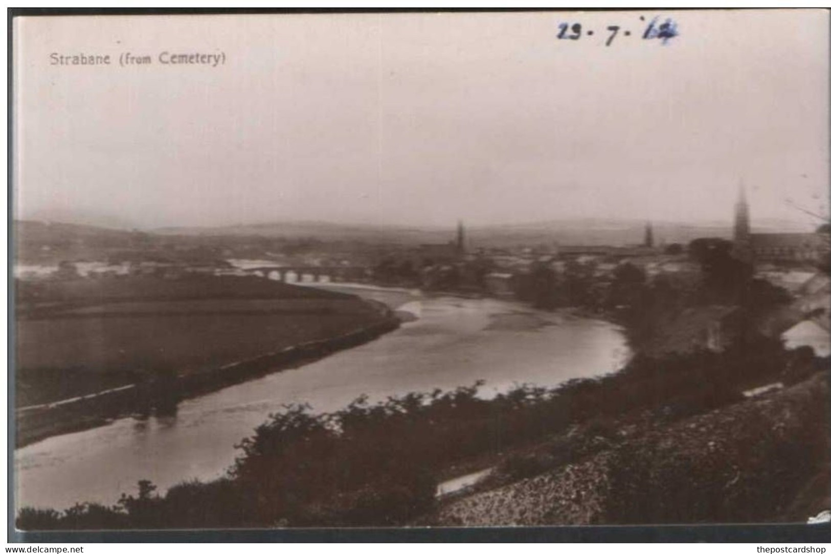 RP STRABANE COUNTY TYRONE NORTHERN IRELAND FROM CEMETRY UNUSED - Tyrone