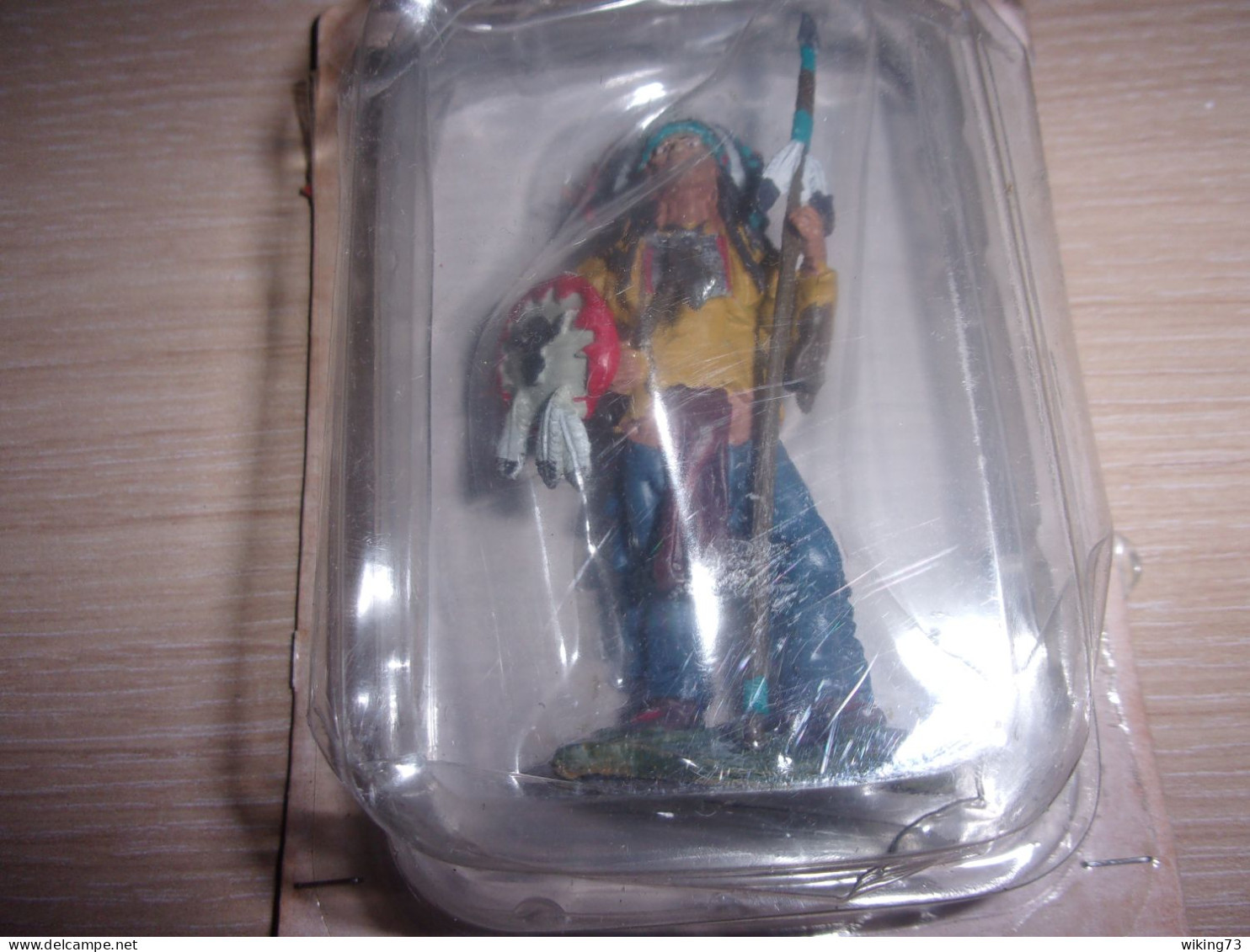 Soldat De Plomb " Sitting Bull " - Indien - Sioux - Conquête De L' Ouest - Western - Figurine - Collection - Tin Soldiers