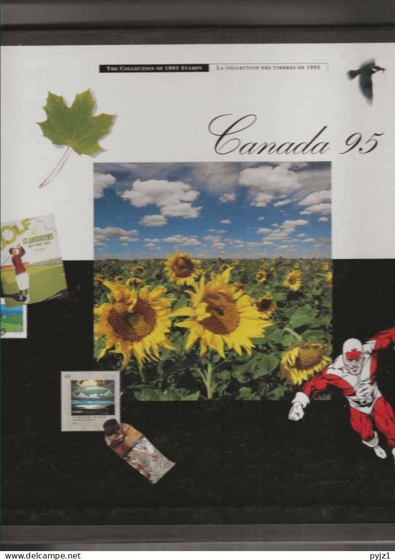 1995 MNH Canada Year Book Issued By The Canadian Post Postfris** - Complete Years